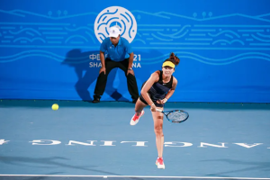 成功卫冕！北京选手杨钊煊获十四运会网球女双冠军
