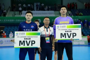 众志成城 北京男子手球队夺得十四运会银牌