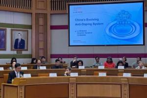 世界反兴奋剂机构、中国反兴奋剂中心与中国香港运动禁药管制机构在香港浸会大学共倡纯洁体育